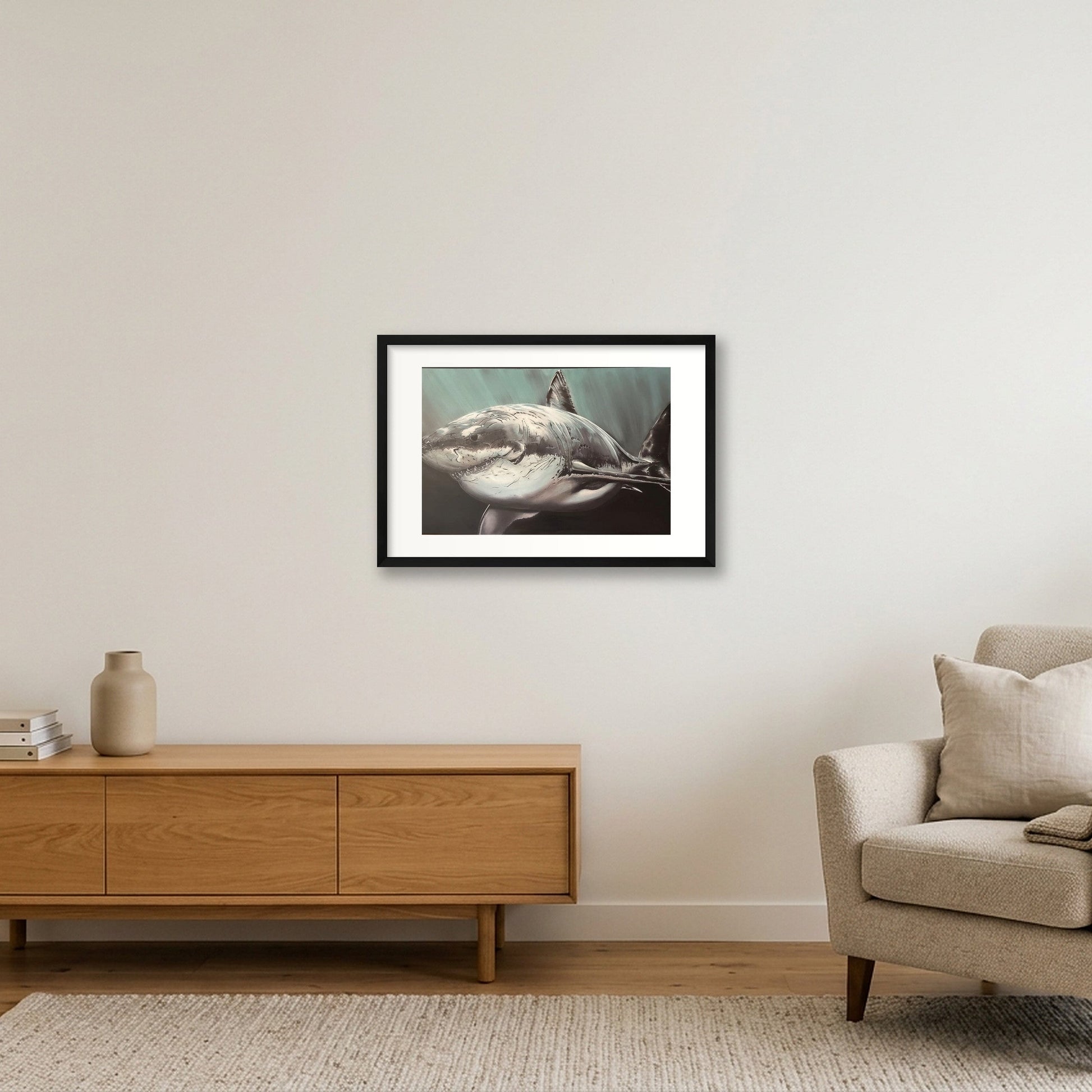 Battle Scars — 60×40cm, 24×16" Black Frame