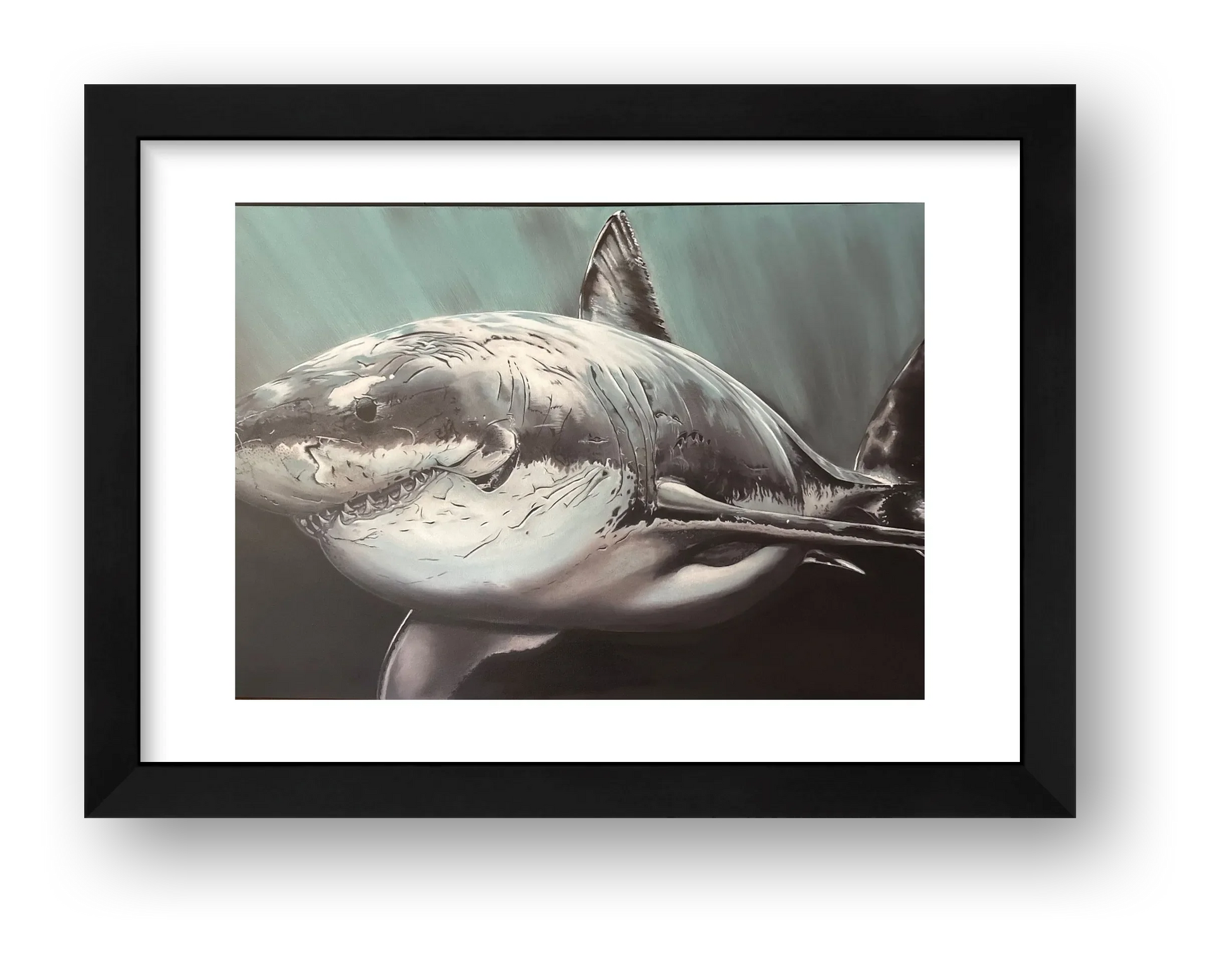Battle Scars — framed